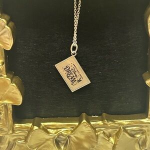 Tiffany & Co. Disney Cruise Line Dream Postcard Silver Pendant